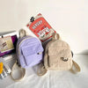 Mini Corduroy Backpack