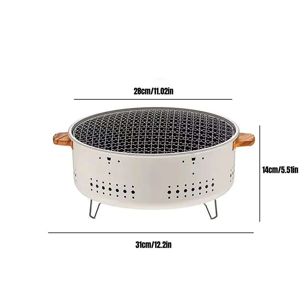 Barbacoa Portátil de Carbón