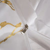 Luxury Marble Print 3-Piece Duvet Cover Set – Queen Size, Soft Microfiber, Zipper Closure