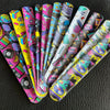 Retro 80s & 90s Slap Bracelets - 12 Pack