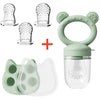 BPA-Free Silicone Baby Food Feeder and Popsicle Mold Set