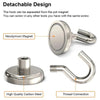 Magnetic Hooks for Metal Surfaces (5-Pack)