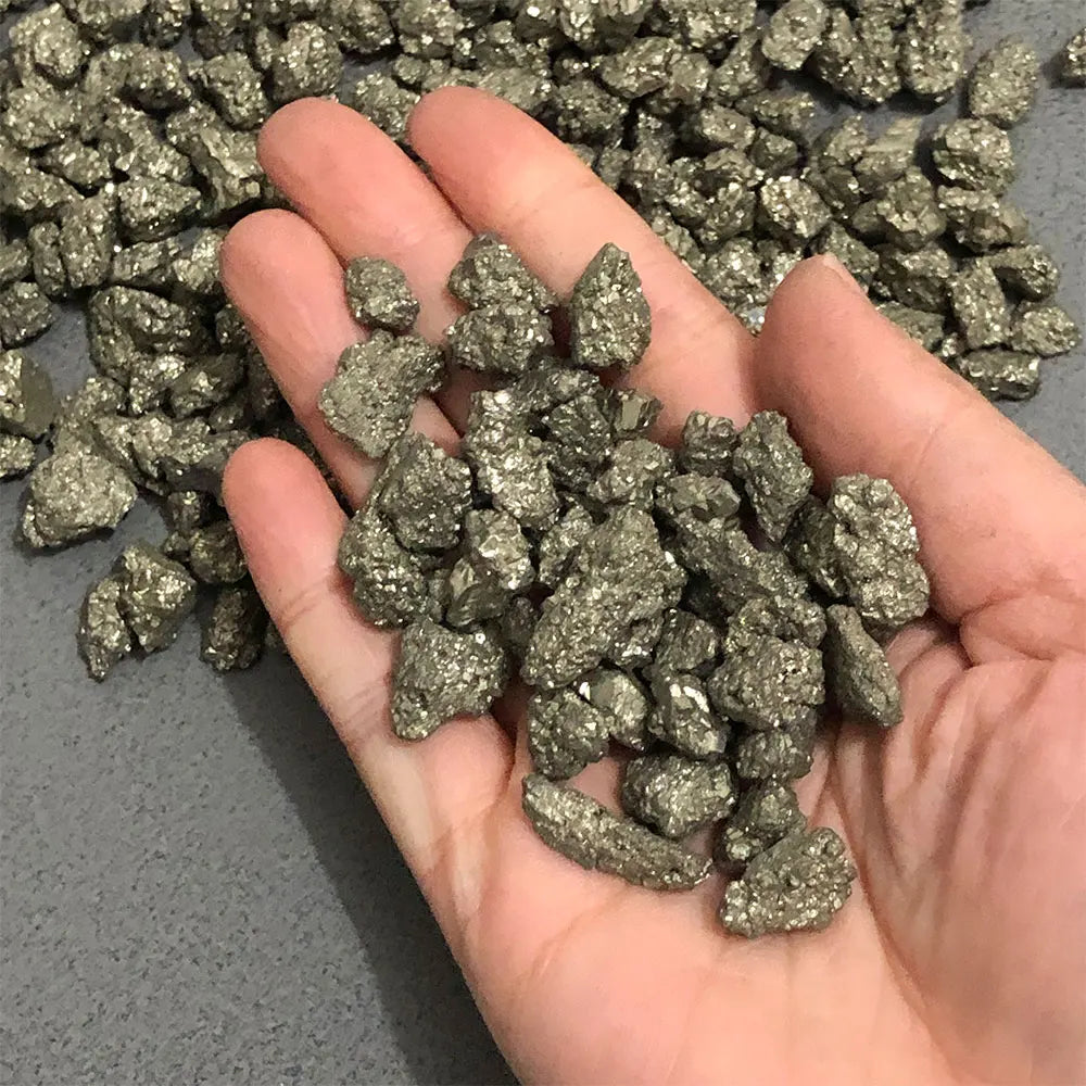 Natural Chalcopyrite Pyrite Stone Chips