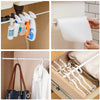 No-Drill Adjustable Metal Spring Tension Curtain Rod