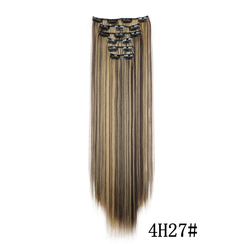 Clip-In Synthetic Hair Extensions