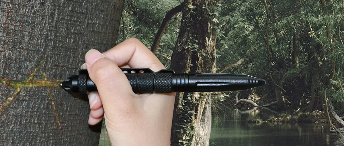Tactical Self-Defense Pen with Tungsten Steel Glass Breaker