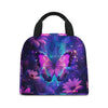 Insulated Butterfly Lunch Bag with Front Pocket