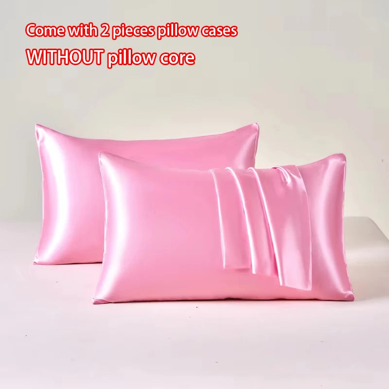 Satin Pillowcase Set of 2 – Silky Soft, Hair & Skin Friendly