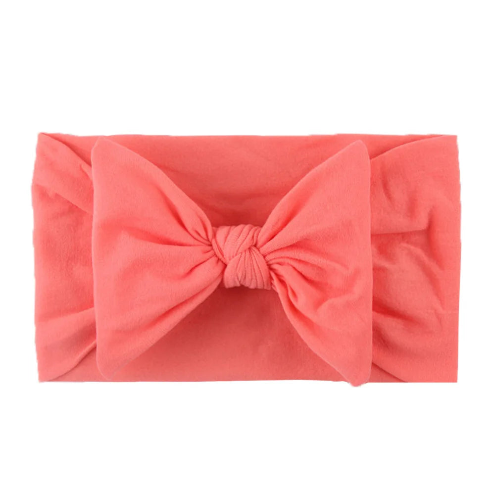 Soft Stretch Baby Bow Headbands