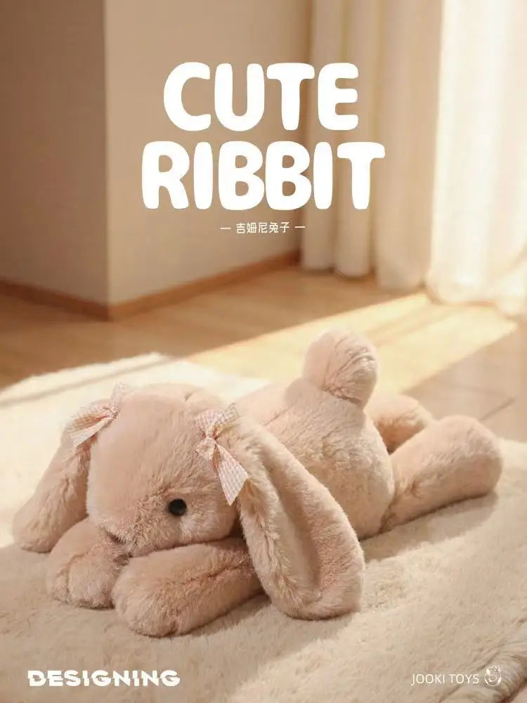Adorable Shy Rabbit Plush Doll – Soft Cuddly Stuffed Animal