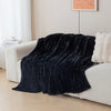 Ultra-Soft Striped Flannel Throw Blanket