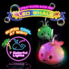 Whale Water Sprinkler Bath Toy with Glowing LED Lights
