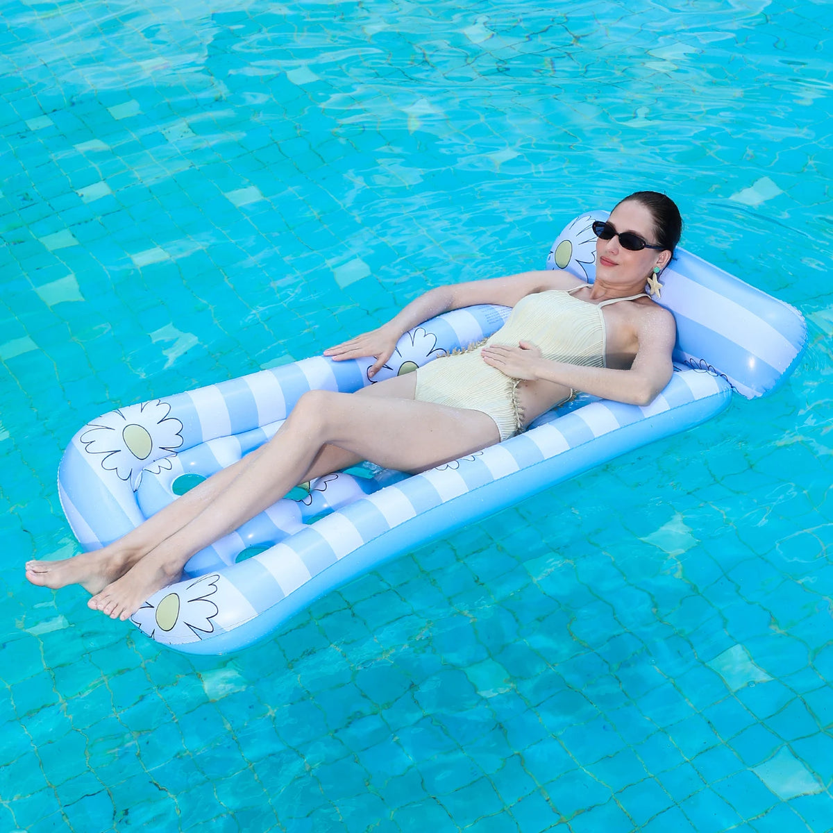 Plaque de piscine gonflable pour adultes