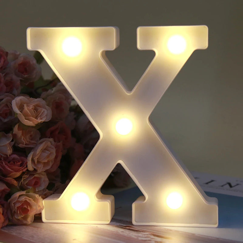 LED-Alphabet-Buchstaben-Nachtlampe