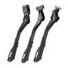 Black universal aluminum alloy bicycle kickstand with adjustable legs