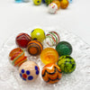 Handcrafted Glass Marbles Set for Games, Décor & Collecting