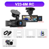 3-Channel 4K Dash Cam with Interior & Rear Cameras