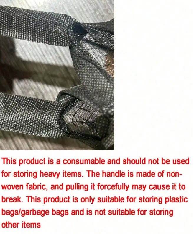 Wall-Mounted Plastic Bag Dispenser for Kitchen Organization