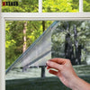 Black Silver One-Way Mirror Window Film