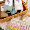 100% Cotton Hollow Yarn for Knitting & Crochet