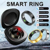 Sleek Smart Health Ring with Heart Rate & Sleep Tracking