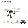 Electric Paper Airplane Kit with Gyro Stabilizer Remote Control