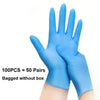 Blue Nitrile Disposable Gloves – Latex-Free, Powder-Free Protection for Home & Work