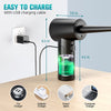 Cordless Electric Air Duster with LED Light