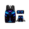 Mechanical Robot 3-Piece School Backpack Set