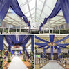 Sheer Chiffon Ceiling Drapes for Weddings & Events