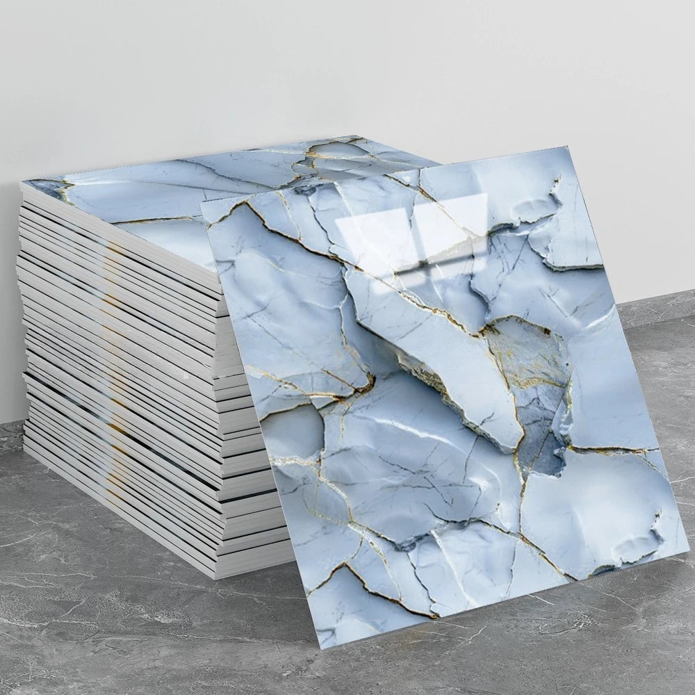 Waterproof Marble Peel and Stick Wall Tiles