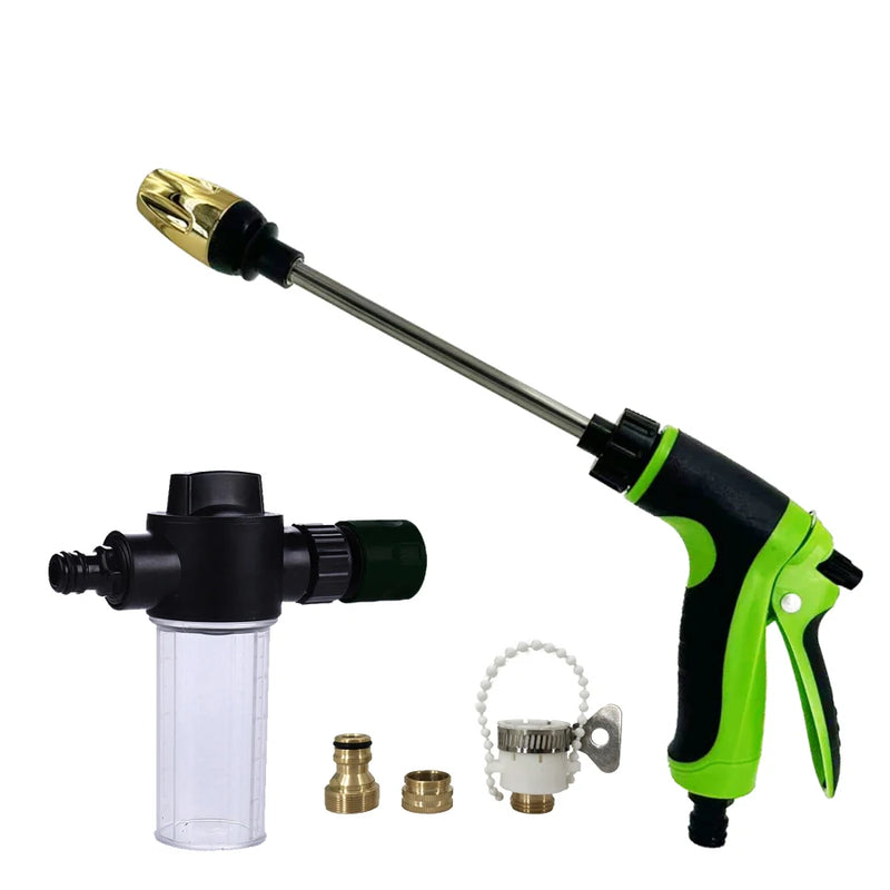 Portable High-Pressure Car Wash Spray Gun
