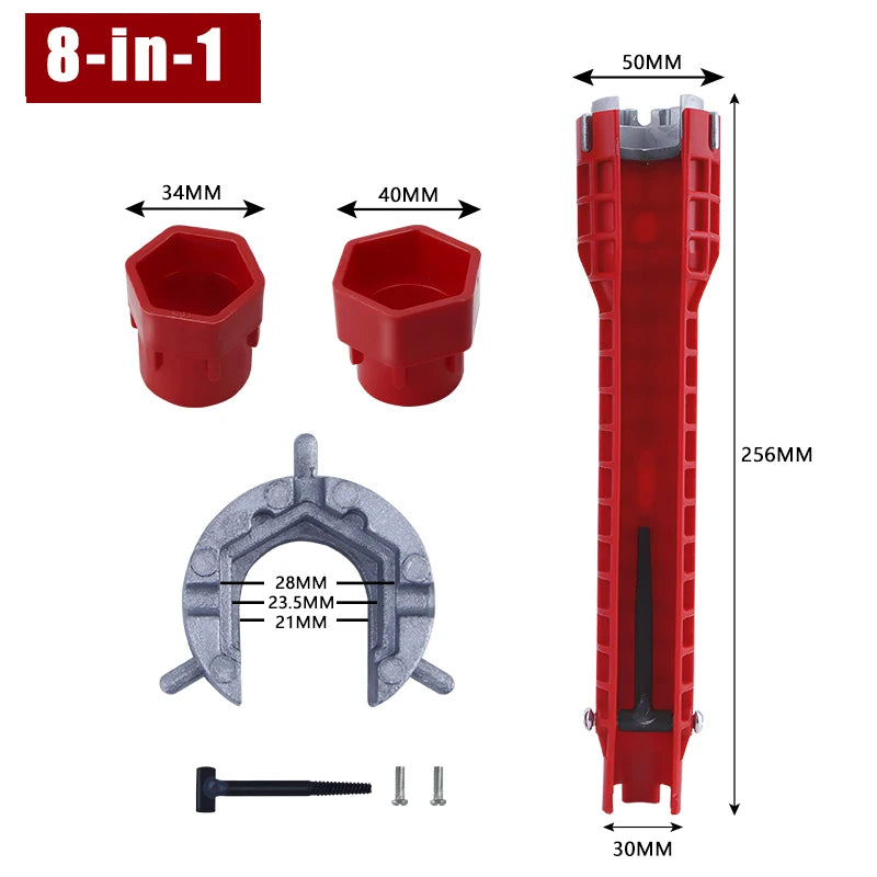 14-in-1 Multi-Function Wrench for Faucet and Sink Plumbing