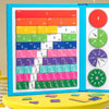 Wooden Magnetic Fraction Learning Book