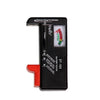Universal Battery Tester with LCD Display for AA, AAA, 9V, and Button Cells