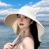 Versatile Wide Brim Straw Sun Hat