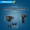 Single Row LED Light Bar for Off-Road Vehicles