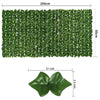 Artificial Ivy Hedge Fence Panels