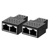 RJ45 Ethernet Coupler with Dual Female Ports
