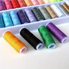 39-Color Polyester Sewing Thread Set for Embroidery & Crafting