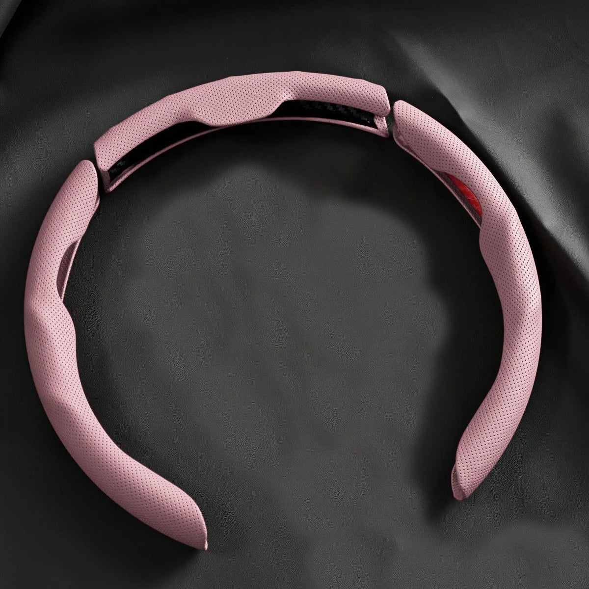 Perforated Leather Car Steering Wheel Cover