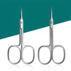 Precision Stainless Steel Cuticle Scissors with Curved Blade