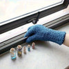 Stretchable Microfiber Dusting Gloves with Breathable Design