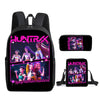 Kids' Cartoon School Backpack with Front Pocket