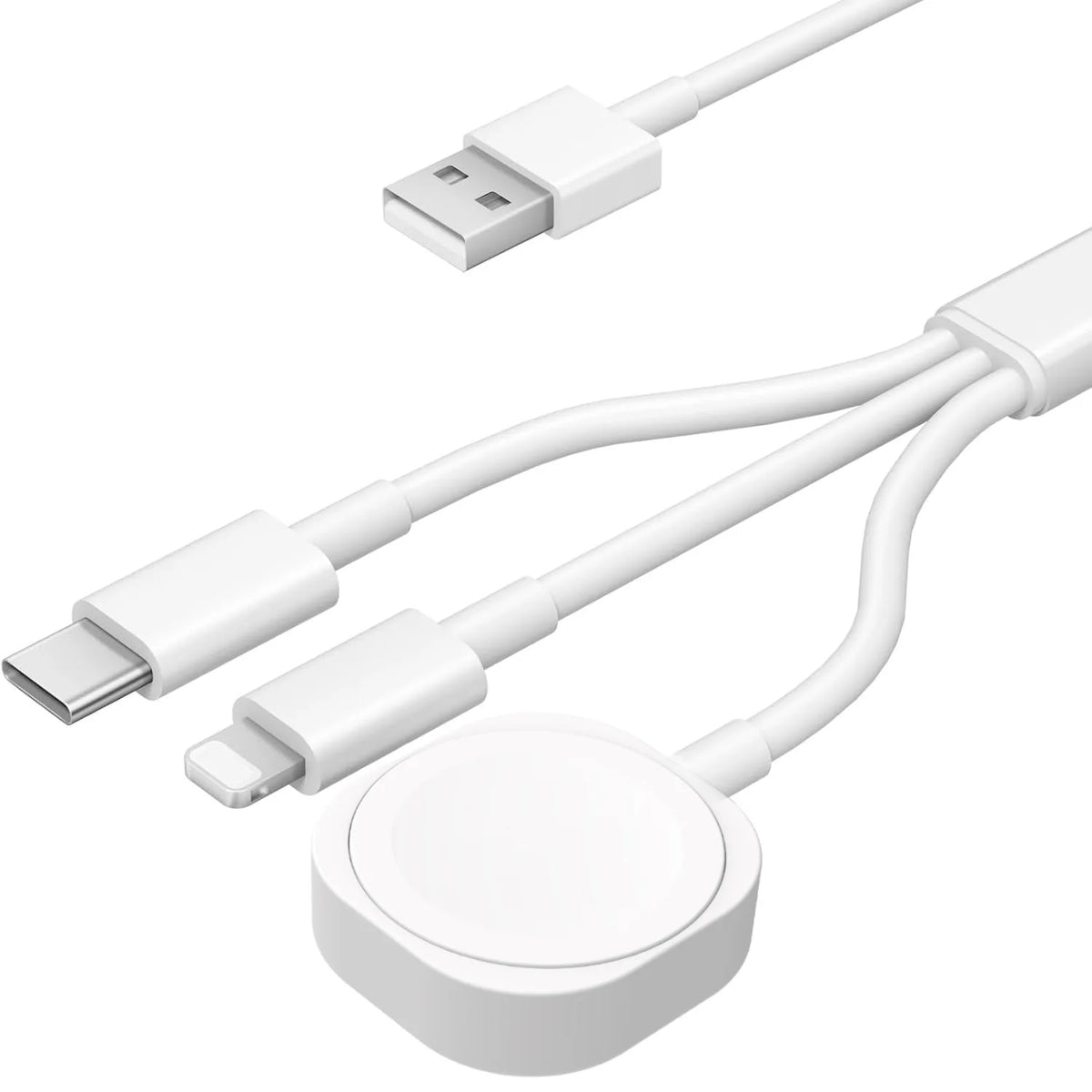 3-in-1 Magnetic Wireless Charging Station for iPhone, Apple Watch & AirPods