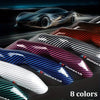 Carbon Fiber Texture Steering Wheel Cover - Anti-Slip & Comfortable Grip