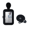 Premium Leather ID Card Holder with Adjustable Lanyard