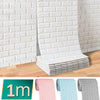 3D Self-Adhesive Brick Wall Panels