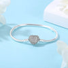 925 Sterling Silver Heart Charm Bracelet