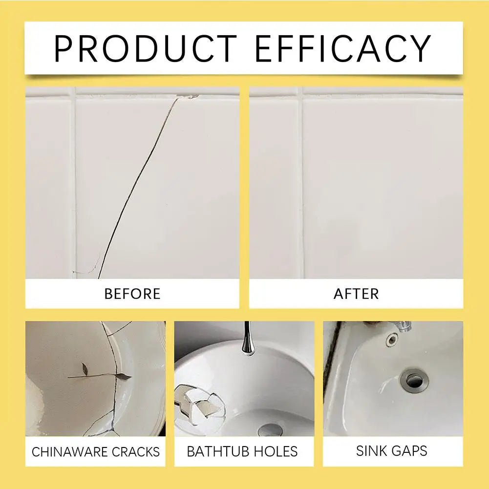Tile & Stone Crack Repair Kit with Color Matching